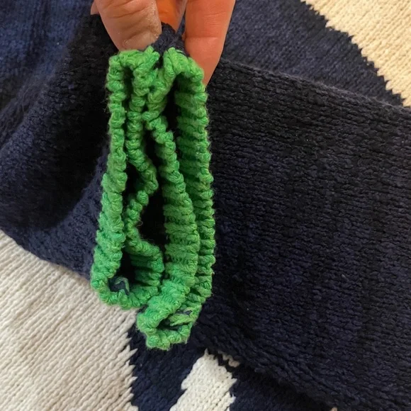 Anthropologie Nautical Buoy Cardigan L/XL NEW - Picture 15 of 15